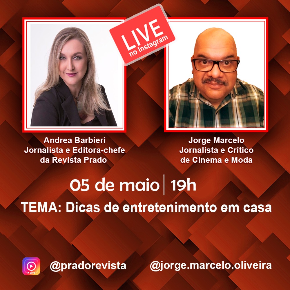 Live para Revista Prado Maio 2020