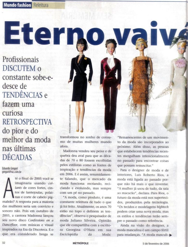 Correio Popular – Revista Metropole&nbsp;(2006)